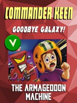 Portada de Commander Keen in Goodbye, Galaxy!: The Armageddon Machine