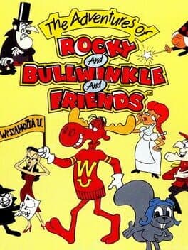 Portada de The Adventures of Rocky and Bullwinkle and Friends