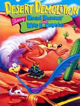 Portada de Desert Demolition Starring Road Runner and Wile E. Coyote