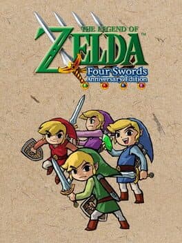 Portada de The Legend of Zelda: Four Swords - Anniversary Edition