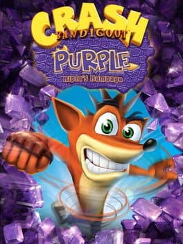 Portada de Crash Bandicoot Purple: Ripto's Rampage